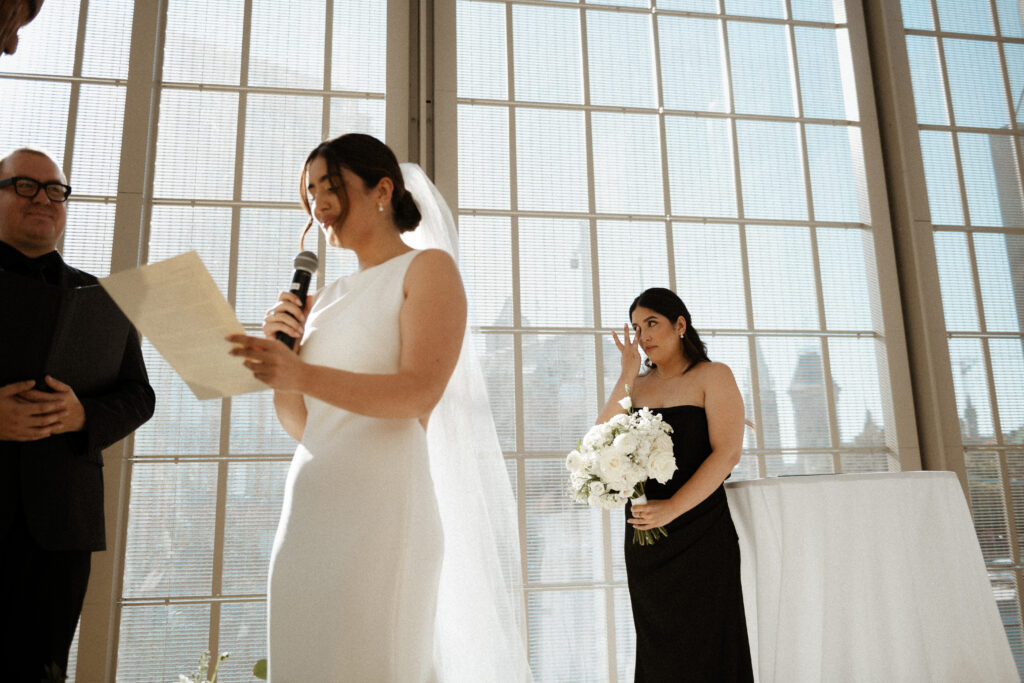 Emotional Exchange: Heartfelt Moments Unfold in Zeba and Amir's Wedding Ceremony - Toronto Luxury Wedding
