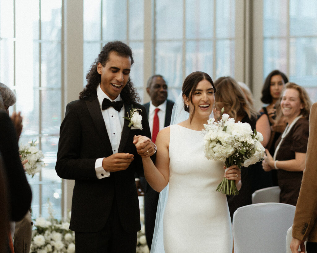Emotional Exchange: Heartfelt Moments Unfold in Zeba and Amir's Wedding Ceremony - Toronto Luxury Wedding
