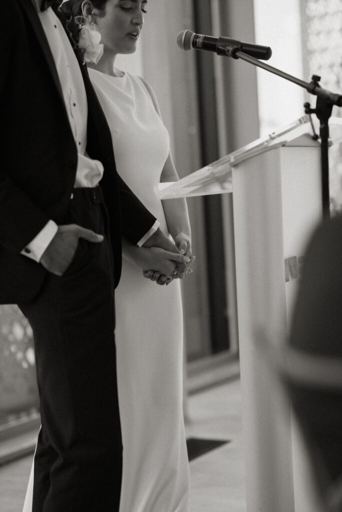 Chic Simplicity: Zeba and Amir's Minimalist Reception in the O'Born Room - Luxury Wedding Toronto