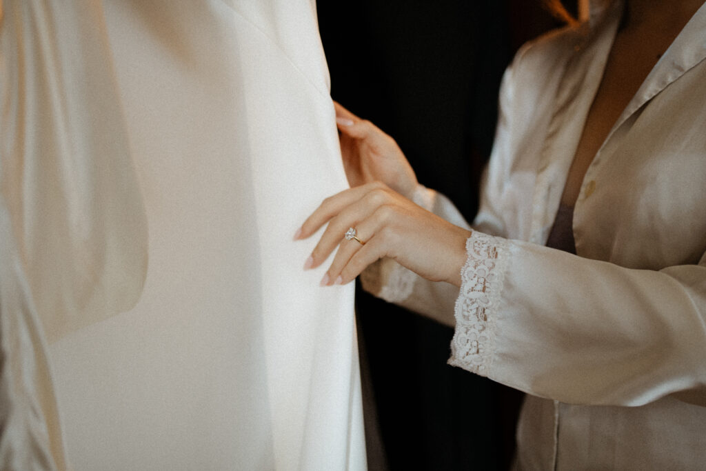 The Final Touch: Zeba's Radiance Shines Through in Lord Elgin Hotel Bridal Prep - Luxury Wedding