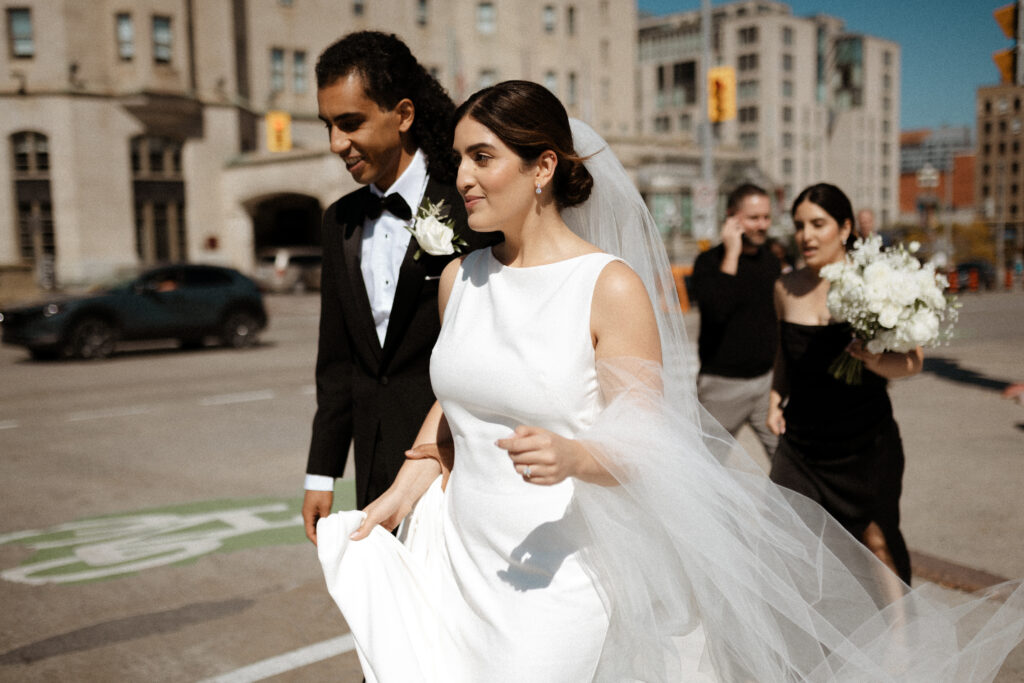 Embracing the Moment: Zeba and Amir's Heartfelt First Look in the Elegance of Ottawa Union Station - Luxury Wedding Toronto"