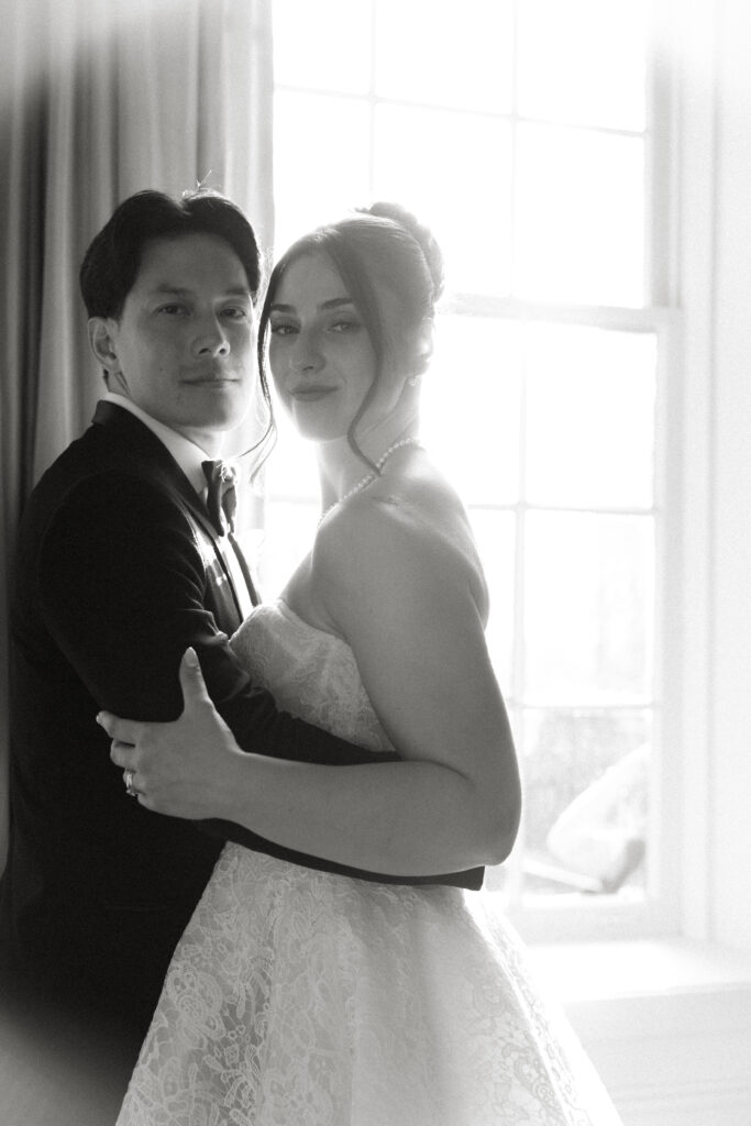 Bride and groom portraits at Graydon Hall Manor wedding