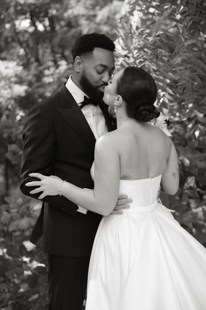 Emotional first look at a luxury September Toronto wedding