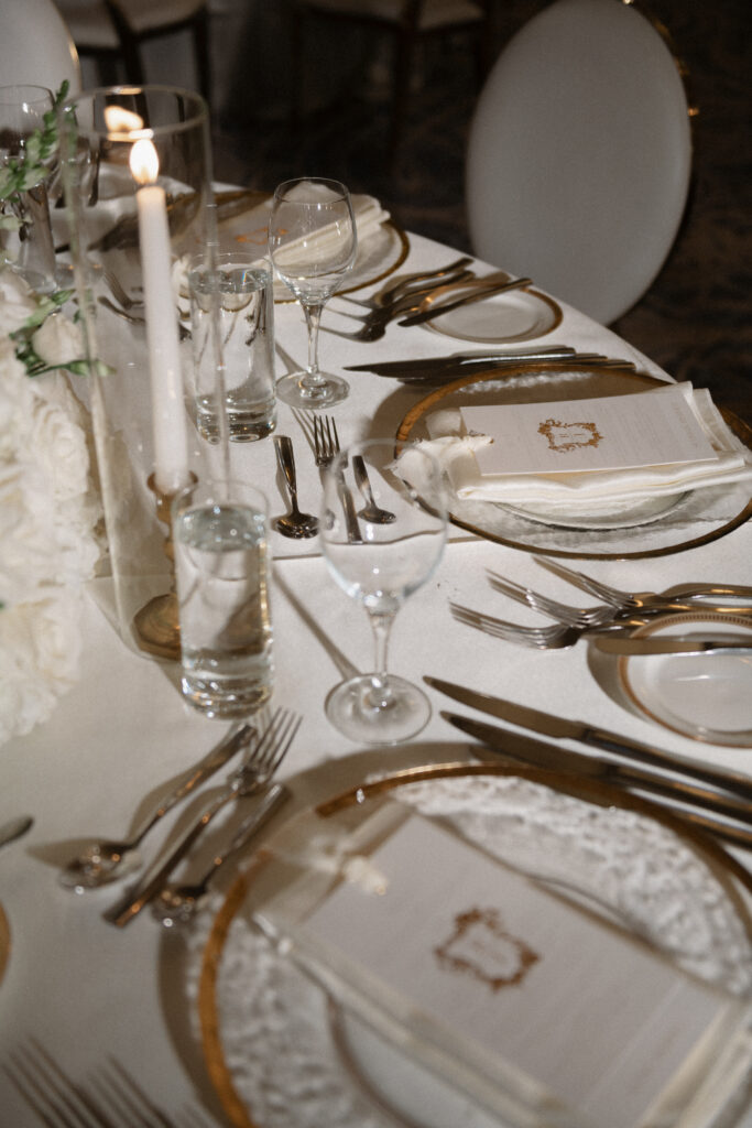 Cinematic wedding reception at Château Laurier Ottawa photographed by a Toronto wedding photographer