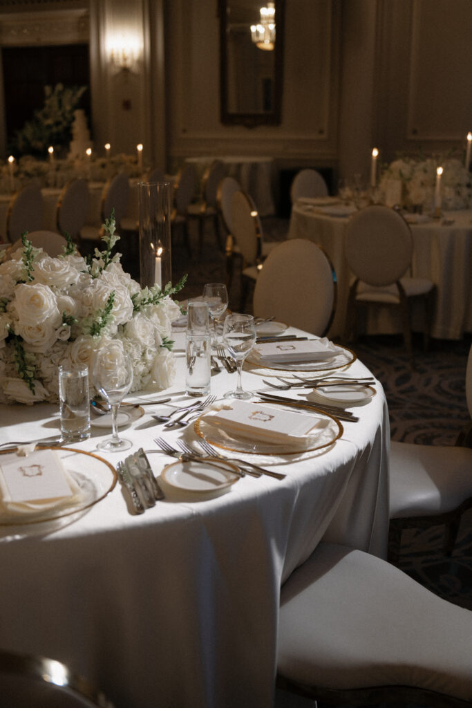 Cinematic wedding reception at Château Laurier Ottawa photographed by a Toronto wedding photographer
