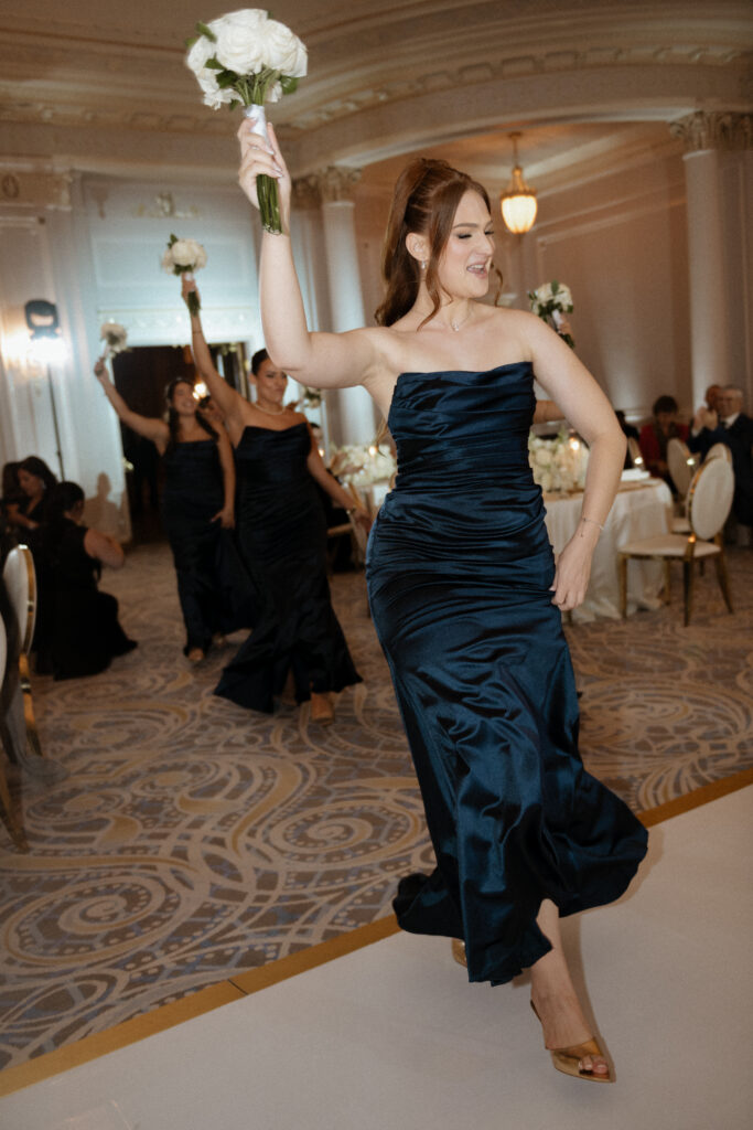 Family-led Lebanese wedding celebration with drums and dancing at Château Laurier Ottawa