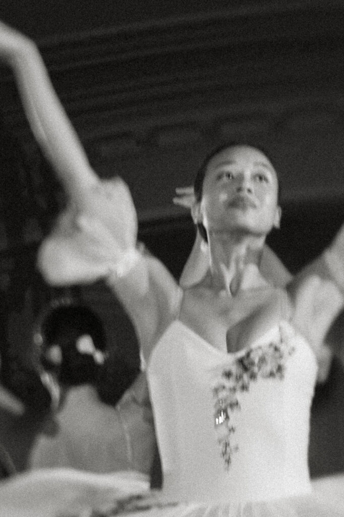 Luxury wedding reception with ballerina performance at Château Laurier Ottawa